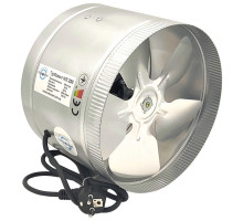 Вентилятор канально-осьовий Turbovent WB-V 250 WBV250 980 м3/год 200 Па 98 Вт для обдуву і охолодження різного устаткування вентиляція побутових промислових приміщень